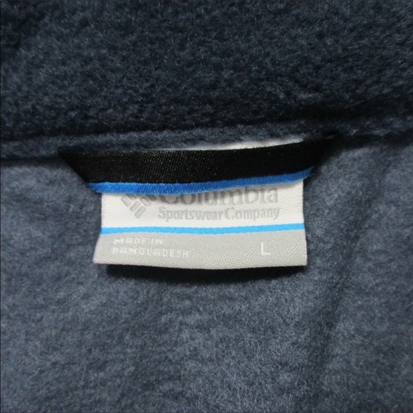 COLUMBIA Navy Blue Vest NWT Size Large - Picture 6 of 7